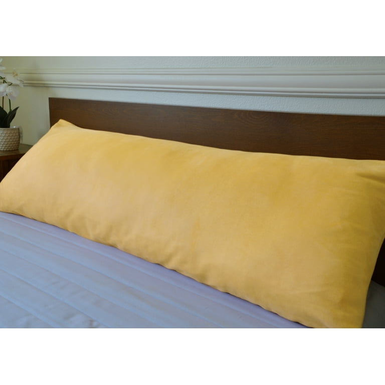 Details about / Luxurious Faux Fur Body Pillow Cover With Long Hair Removable With Sturdy Ultra